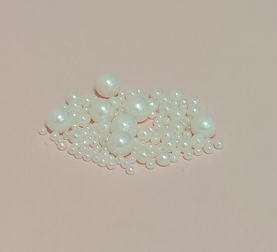 Sprinkles, white, AF018, 100g