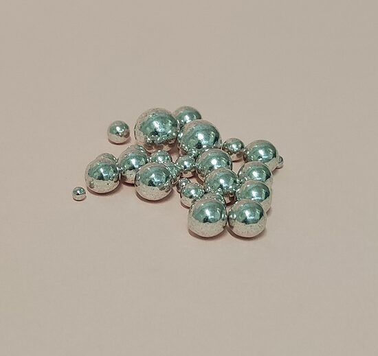 Sprinkles, silver, AF023, 100g