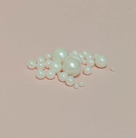 Sprinkles, white, AF028, 100g