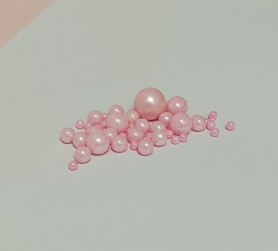 Sprinkles, pink, AF031, 100g