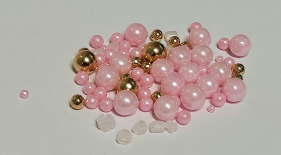 Sprinkles, pink, 100g