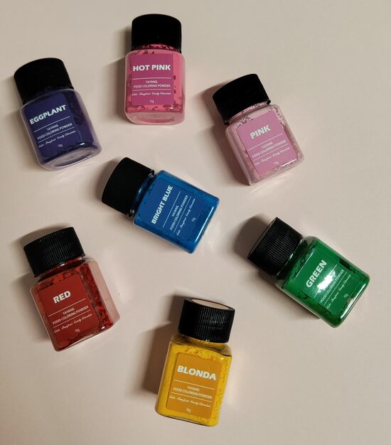 Fat-soluble food powder colors, 10g