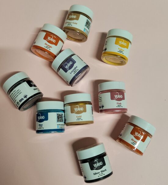 Smalkais pulveris virsmu dekorēšanai, 10g