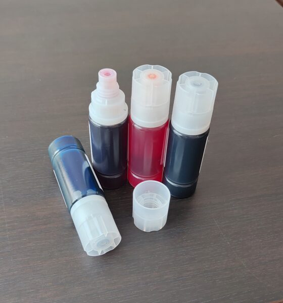 Food coloring set for Canon printer, 4 x 80g