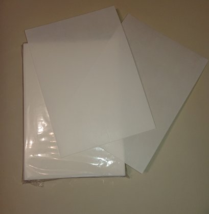 Vafeļu papīrs, 0,60 mm, A4, 25 gab./iepakojumā