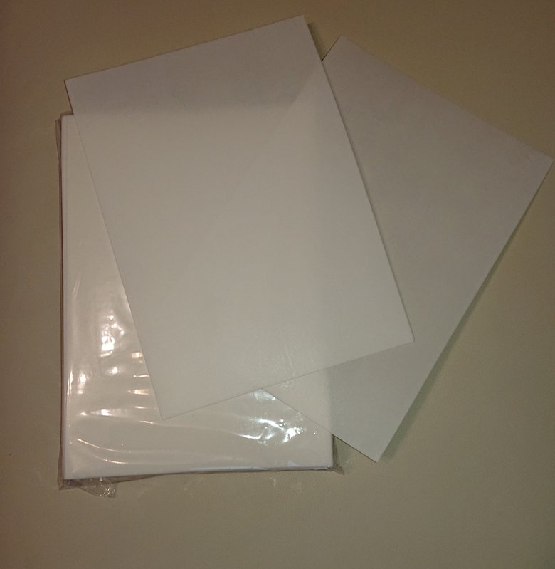 Vafeļu papīrs, 0,60 mm, A4, 1 gab.